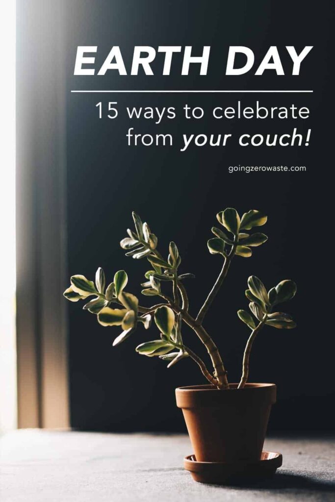 How to Celebrate Earth Day at Home | 15 Things You Can Do for the Planet #earthday #athome #simpleactions #celebrate #sustainable #ecofriendly #zerowaste